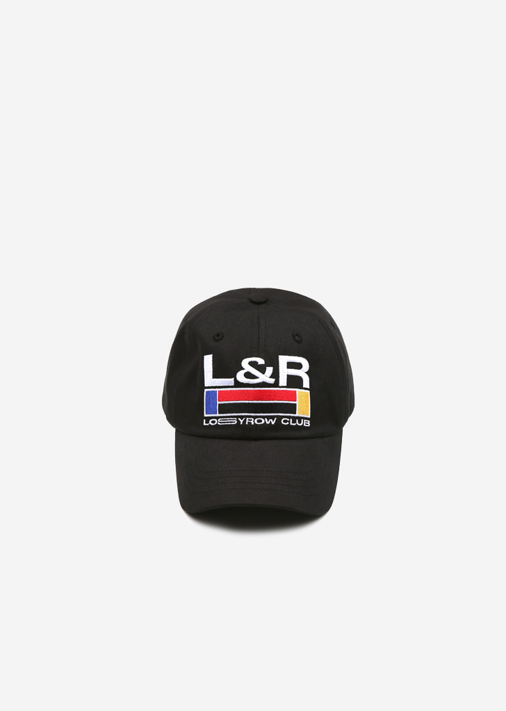 L&amp;R Box Logo Ball Cap [Black]