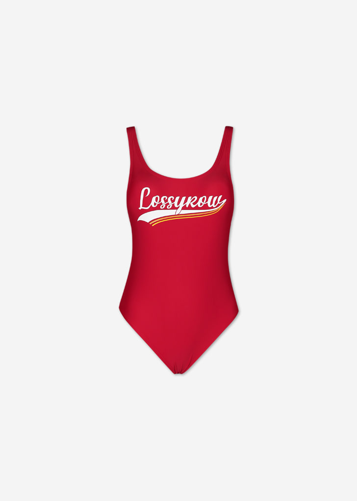 Red Wave Monokini [Red]