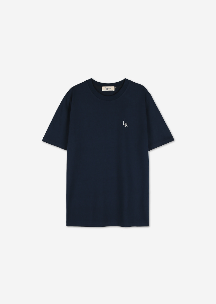 LR Logo Half-Sleeve T-shirt [Navy]