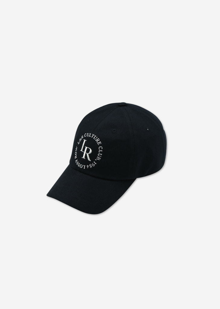 LR CIRCLE BALL CAP [Navy]