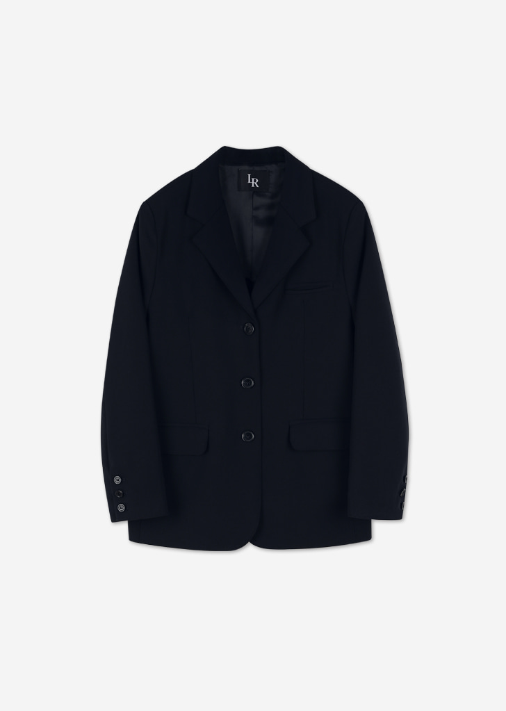 3-Button Single Jacket [Navy]
