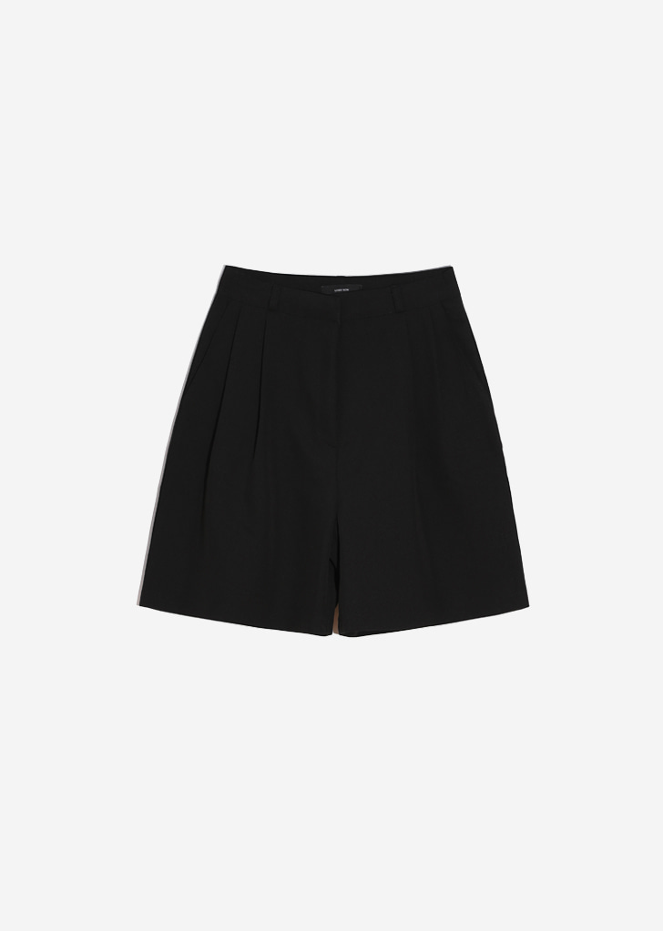 Classic Shorts Slacks [Black]