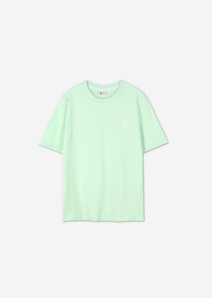 Signature Logo Half-Sleeve T-shirt [Light Green]