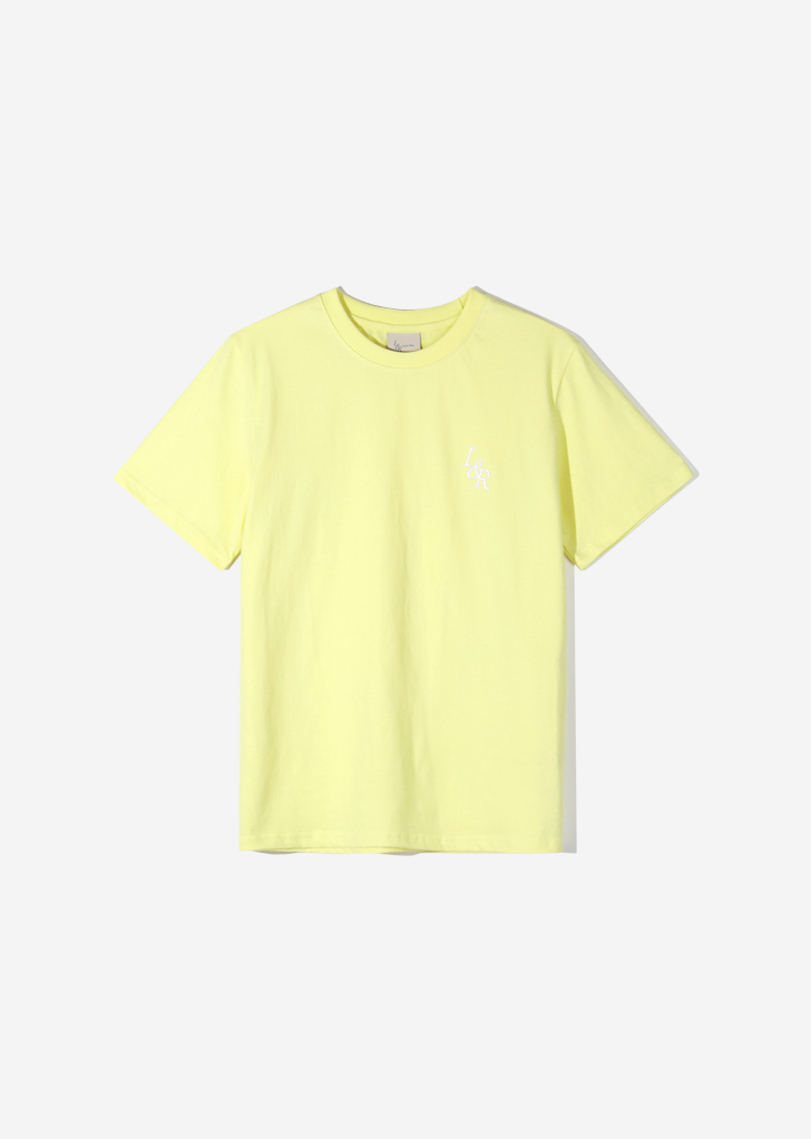 Signature Logo Half-Sleeve T-shirt [Lime]