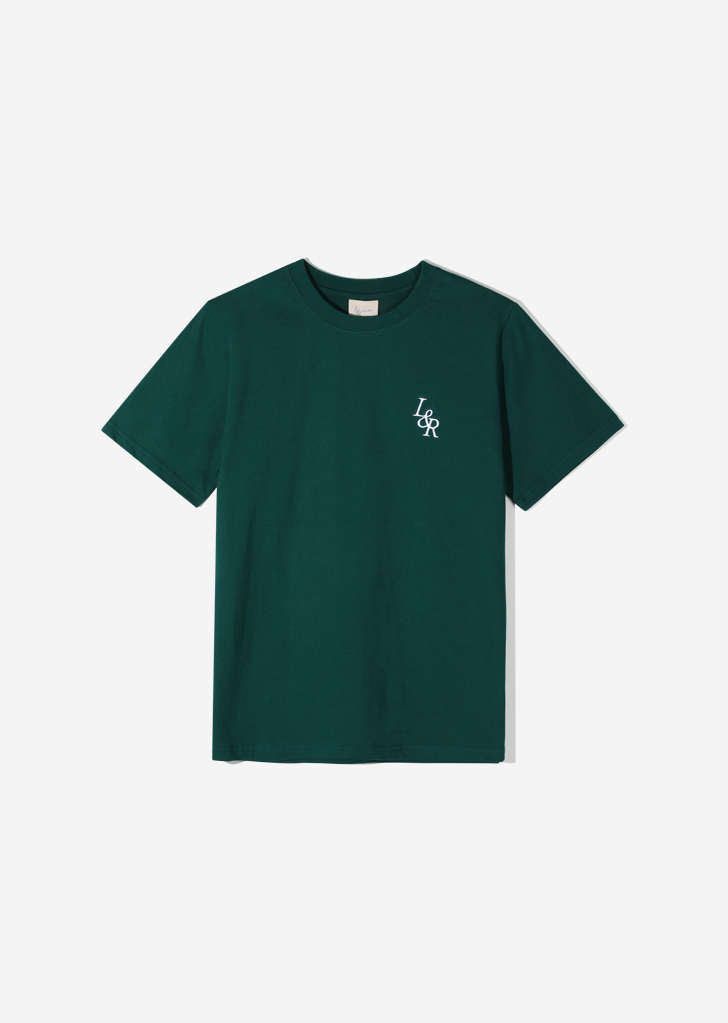 Signature Logo Half-Sleeve T-shirt [Deep Green]