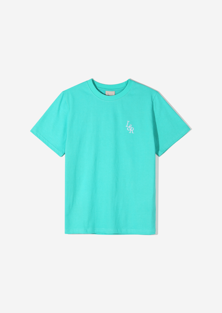 Signature Logo Half-Sleeve T-shirt [Aqua Green]