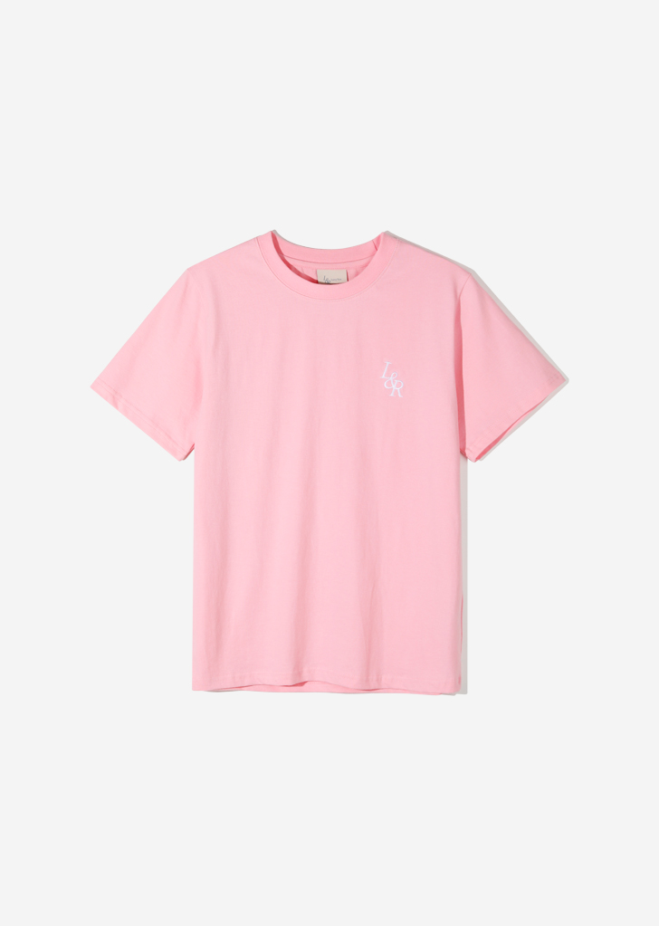 Signature Logo Half-Sleeve T-shirt [Pink]