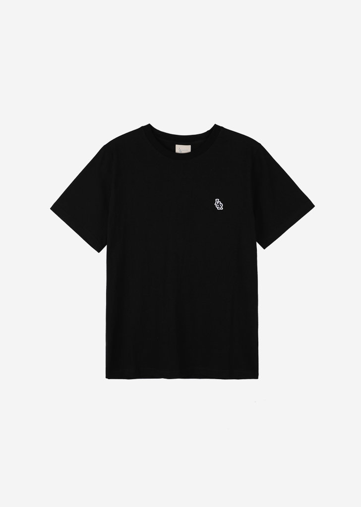 L&amp;R Patch Point Short-Sleeved T-Shirt [Black]