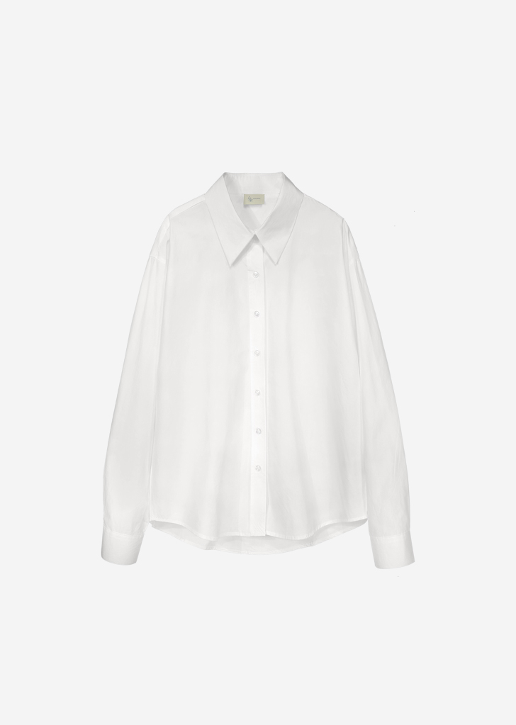 Bio Cotton Washing Shirt [White]