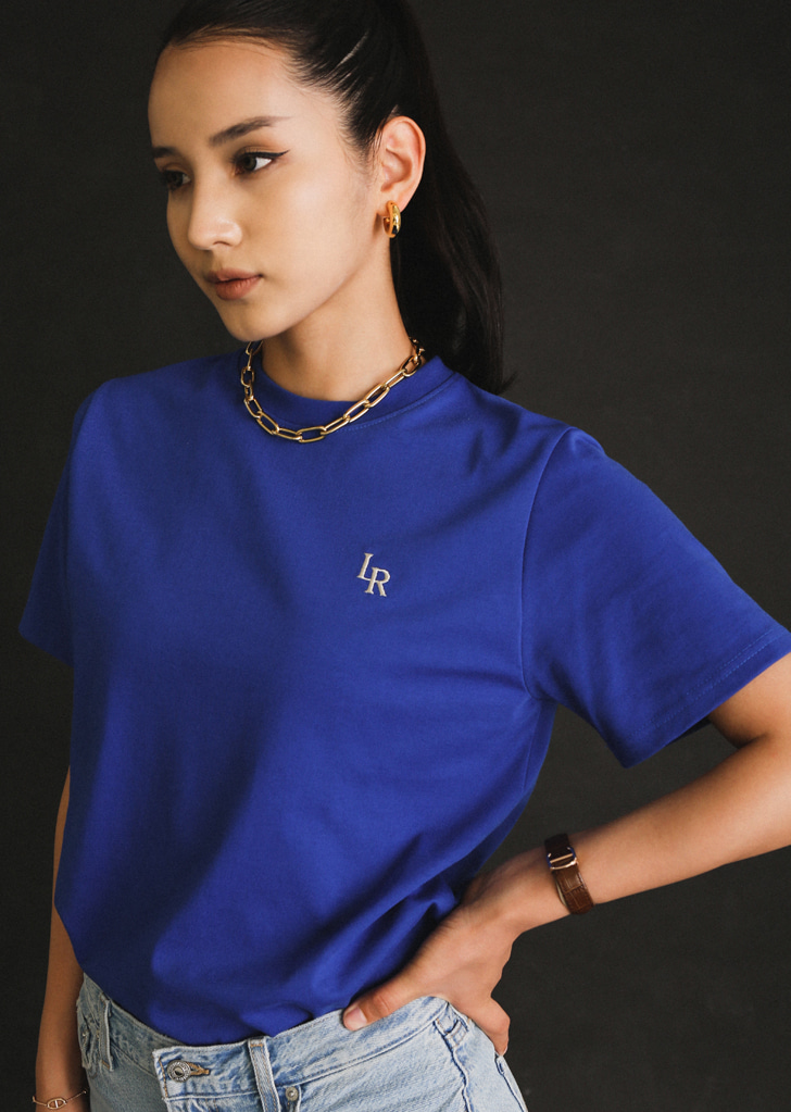 LR Logo Half-Sleeve T-shirt [Cobalt Blue]